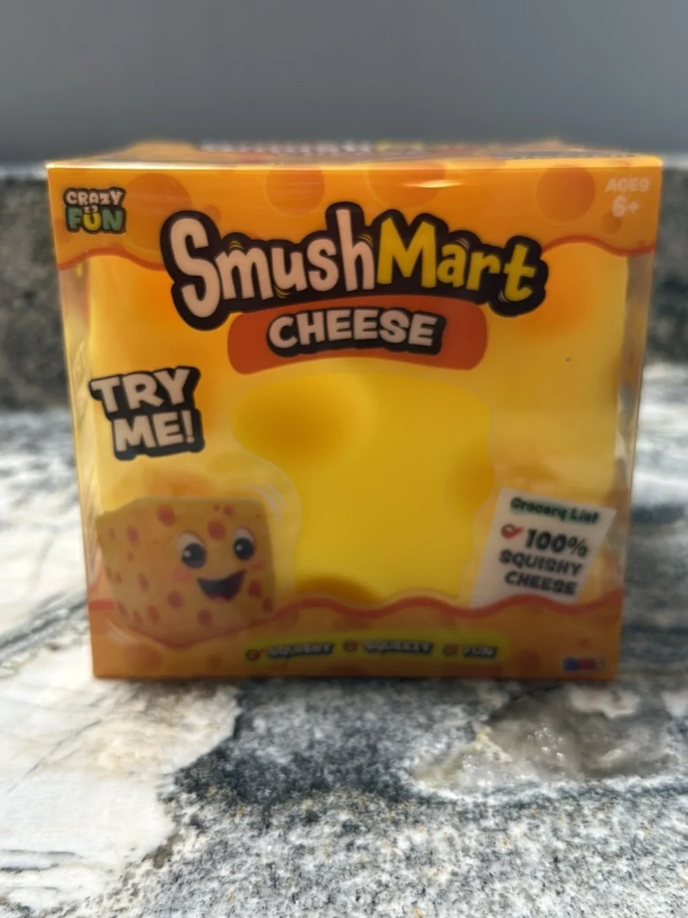 Cheese Squishy Toy - Smushmart